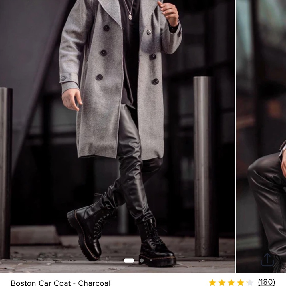 Fashion Nova Gray Trench Coat Timeless Elegance